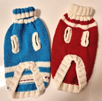 Preview: Strickanleitung Hundepullover "Happy Dog"